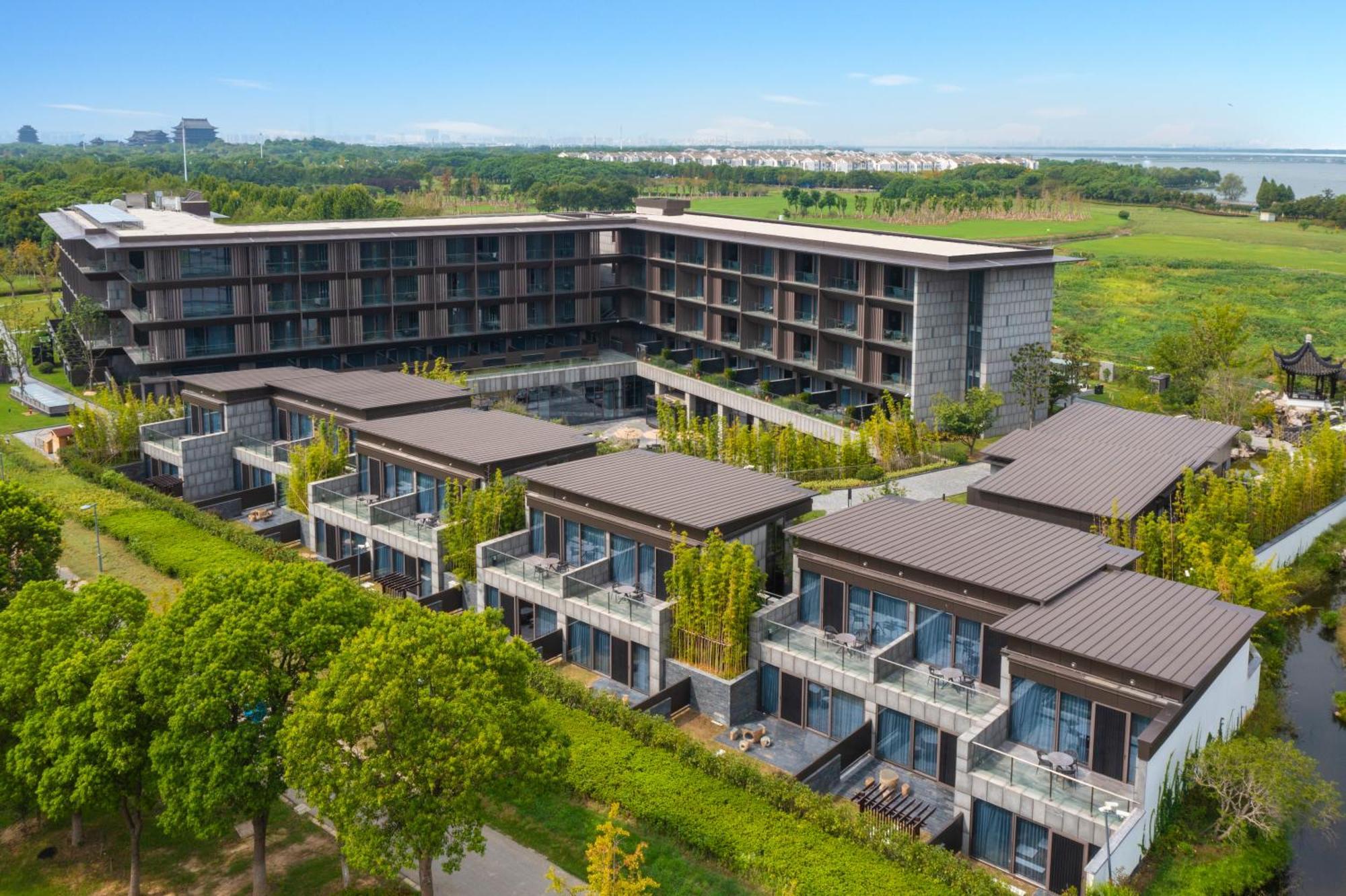 Hotel Indigo Suzhou Yangcheng Lake By Ihg エクステリア 写真