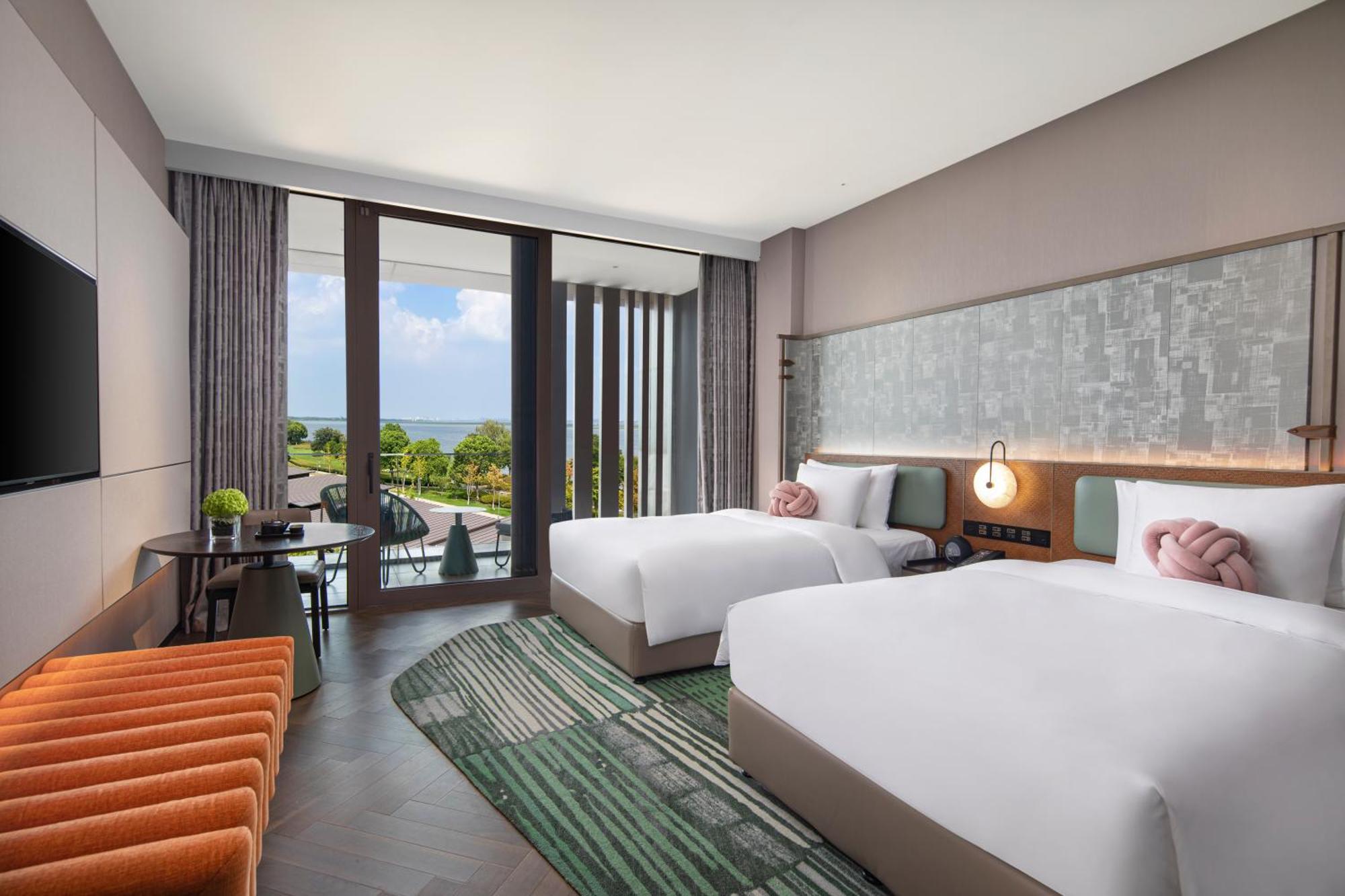 Hotel Indigo Suzhou Yangcheng Lake By Ihg エクステリア 写真